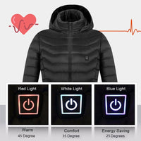Heated USB Winter Jacket