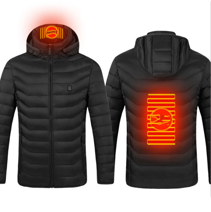 Heated USB Winter Jacket