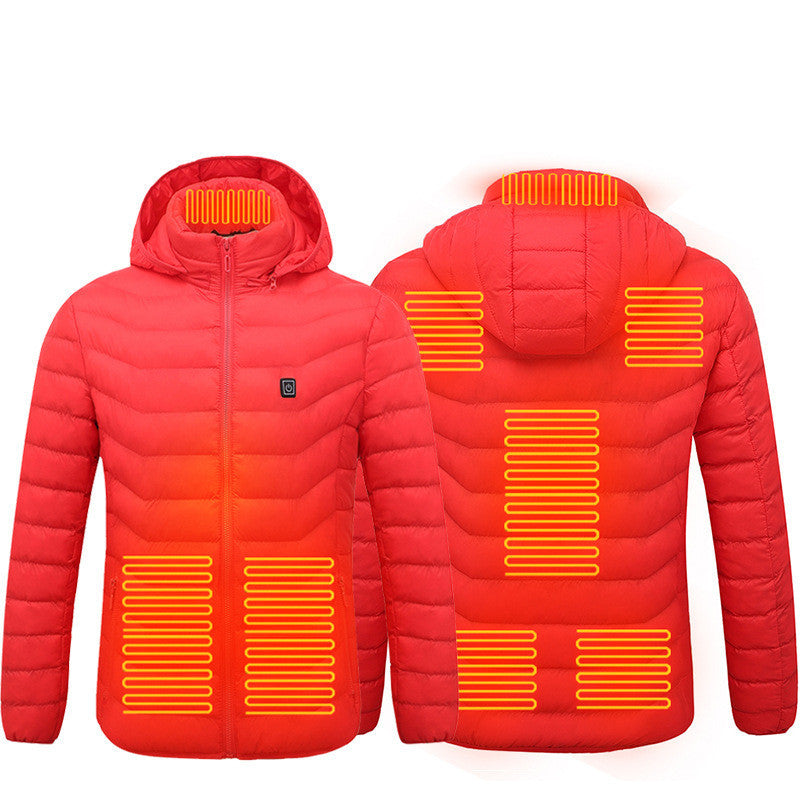 Heated USB Winter Jacket