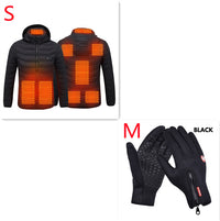 Heated USB Winter Jacket