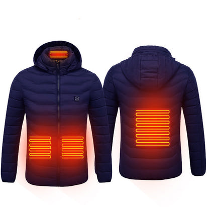 Heated USB Winter Jacket