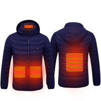 Heated USB Winter Jacket