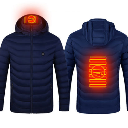 Heated USB Winter Jacket