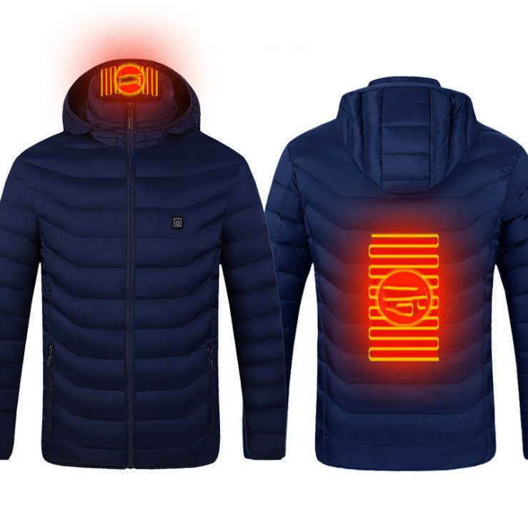 Heated USB Winter Jacket