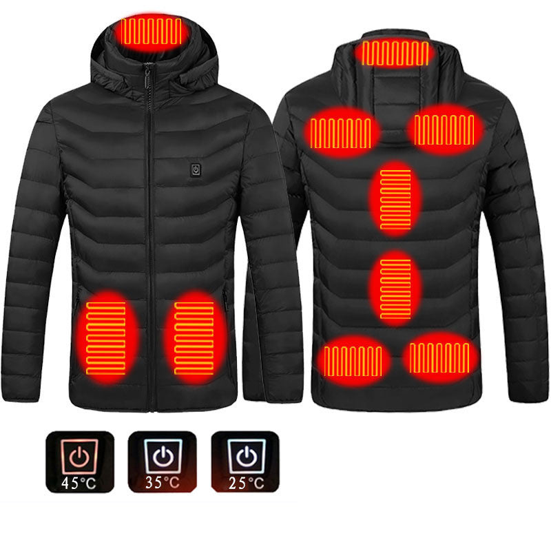 Heated USB Winter Jacket