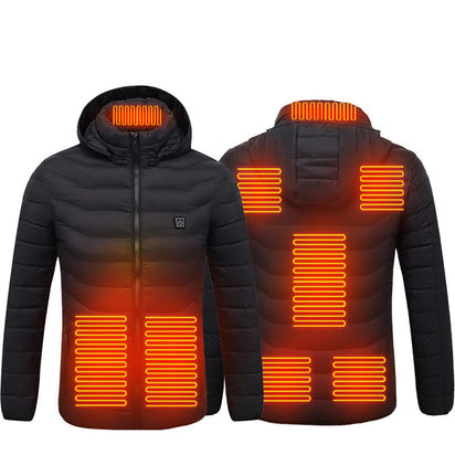 Heated USB Winter Jacket